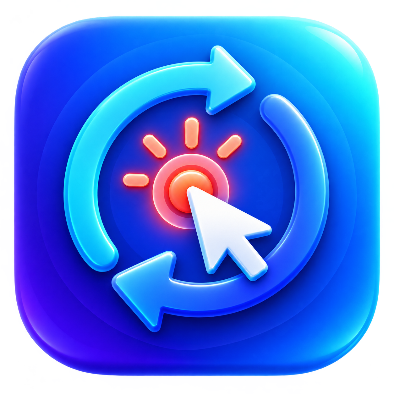 Autoclicker mouse automation app icon